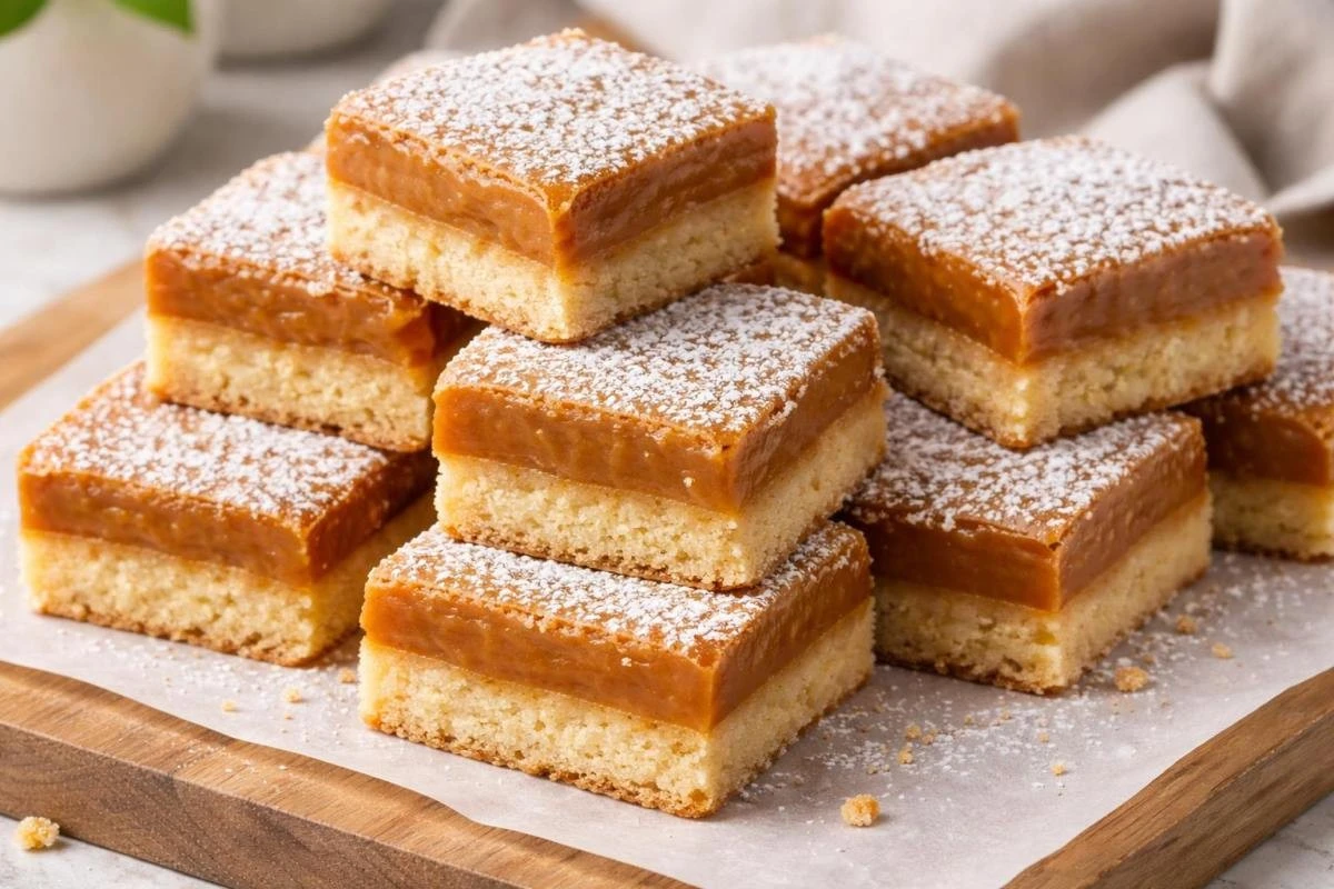 Dolce di Latte Express: Quadrati Senza Glutine Pronti in 25 Minuti