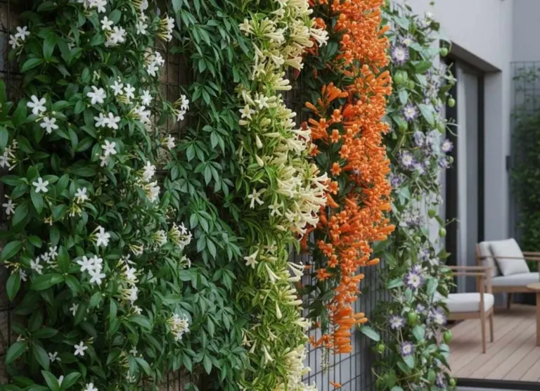 Il muro perfetto: 5 rampicanti a crescita rapida per mantenere il verde in inverno