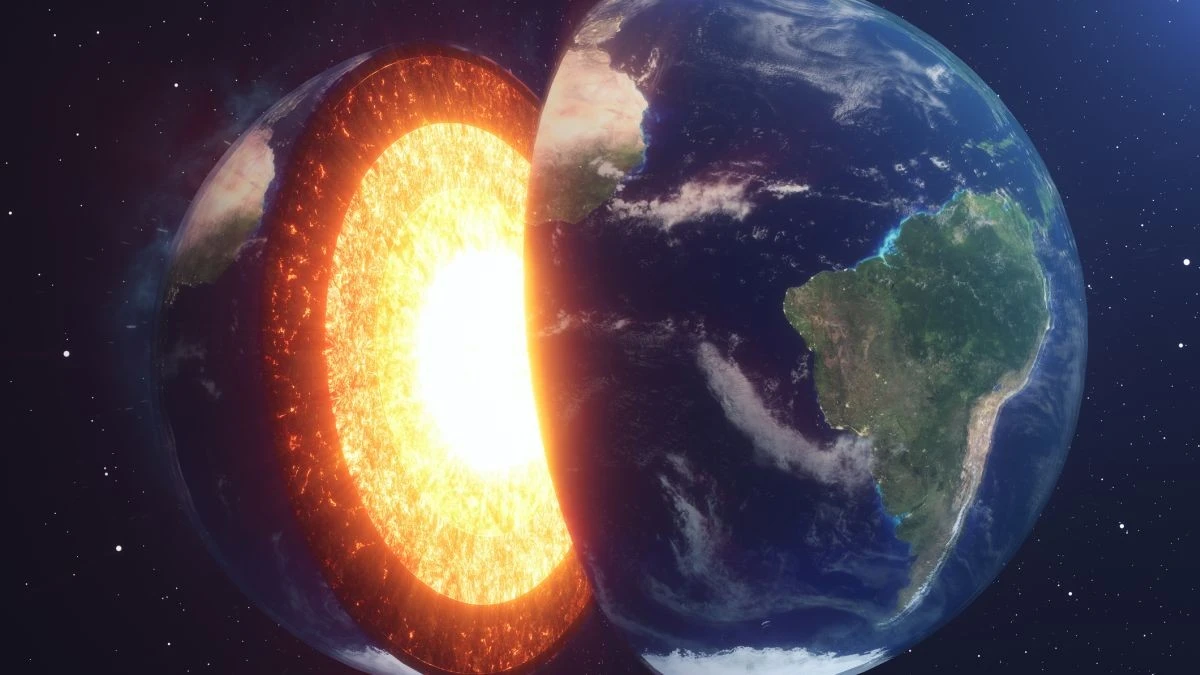 Il nucleo terrestre potrebbe nascondere 45 volte più idrogeno dell'oceano