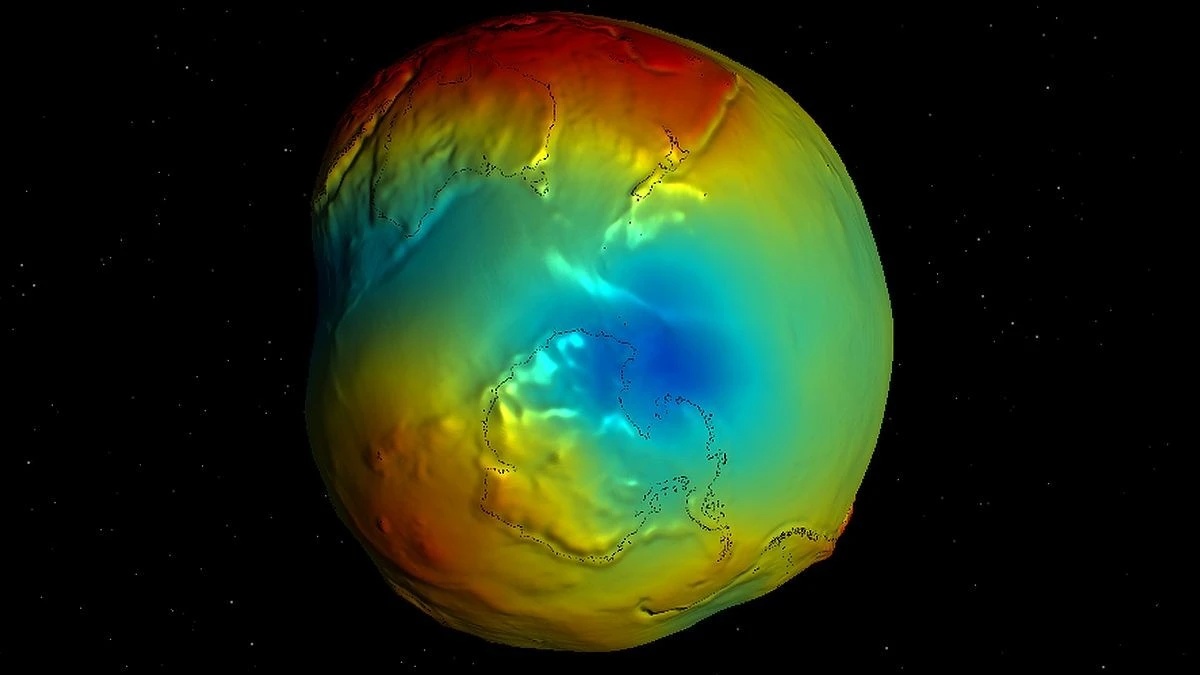 L'anomalia gravitazionale gigante sotto l'Antartide si sta rafforzando, rivelano gli scienziati