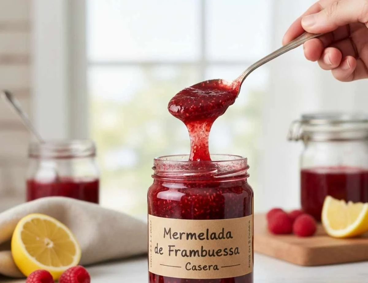 Marmellata di lamponi fatta in casa: il segreto per una consistenza perfetta con soli 3 ingredienti
