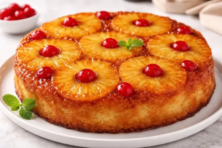 Torta di Ananas Caramellata: La Ricetta Invernale Che Ti Farà Sentire a Casa
