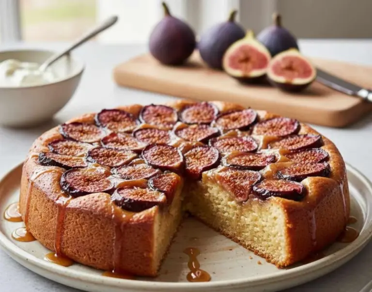 Torta rovesciata ai fichi: il segreto francese per un dolce umido e caramellato