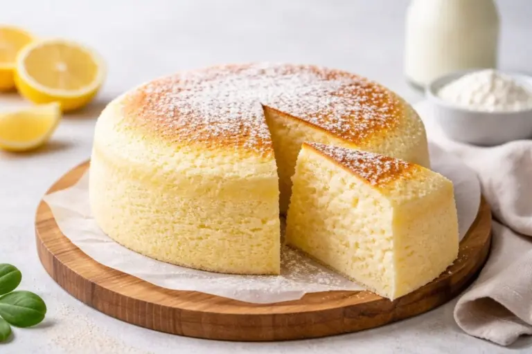 Bizcocho japonés fit: la receta esponjosa y sin harina que conquista tu cocina