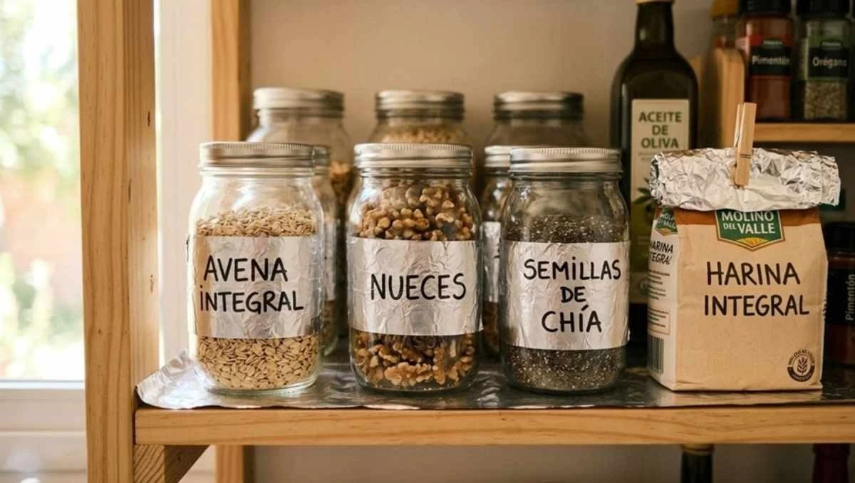 Carta alluminio nell'armadio: il trucco geniale per conservare la spesa a lungo